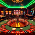 Experience the thrill of CM88 at a luxurious casino with roulette, chips, and vibrant action.